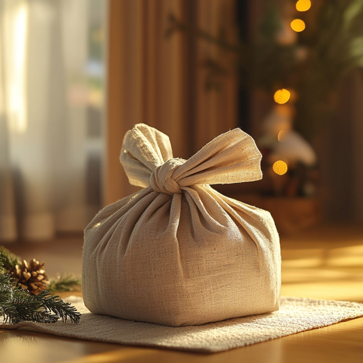 Furoshiki : Techniques demballage de présents écolo pour Noël